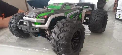 RC Car With LED Remote Control High Speed Drift Monster Truck For Kids photo review