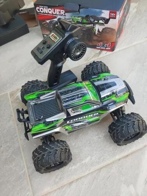 RC Car With LED Remote Control High Speed Drift Monster Truck For Kids photo review