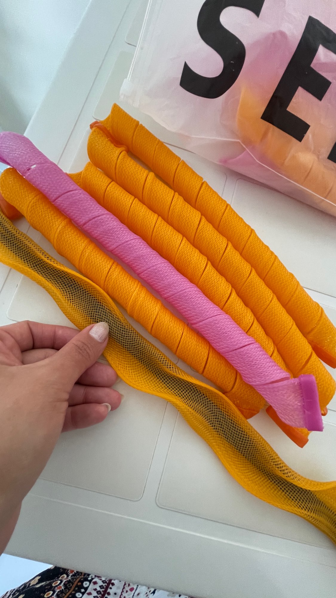 Spiral Hair Curler Heatless for DIY Hair photo review