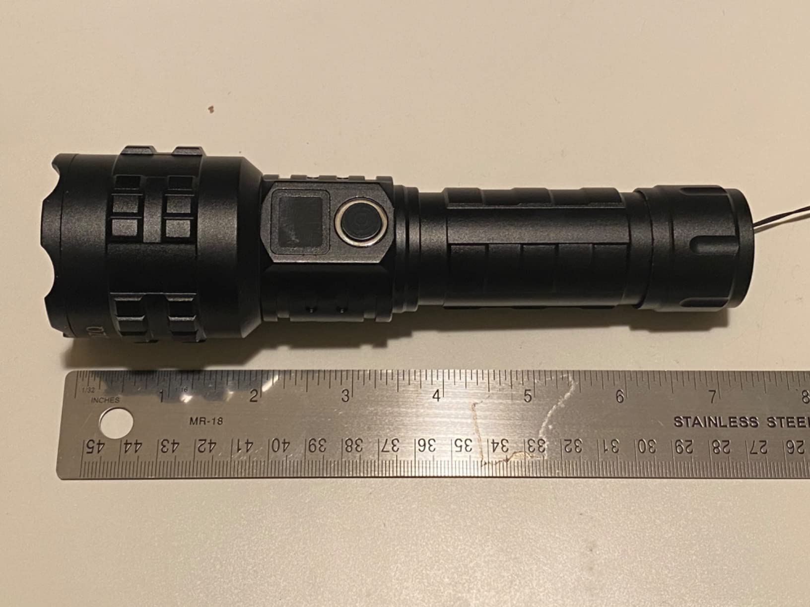 LED Flashlight with Hammer and Window Breaker photo review