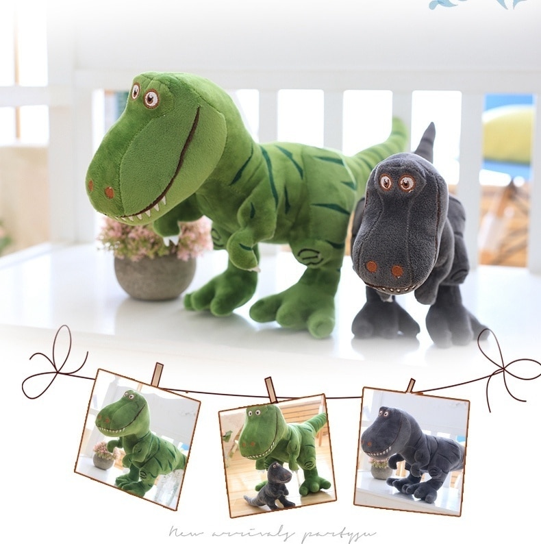 China Factory Custom Wholesale cute stuffed animal plush soft dinosaur toy for kids