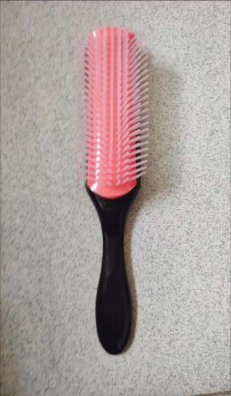 Row Comb Hair Styling Brush for Straight Curly Hair photo review