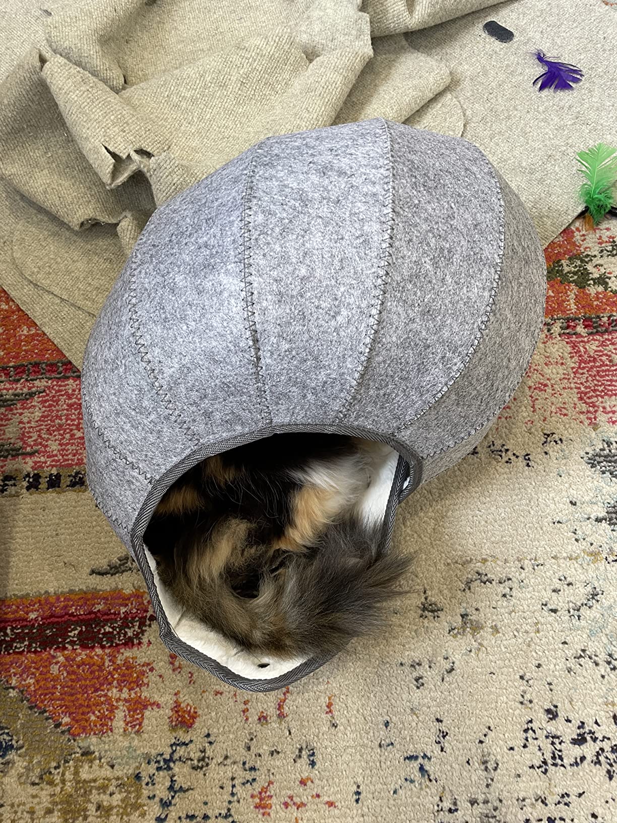 Foldable Cat Tunnel Toy photo review