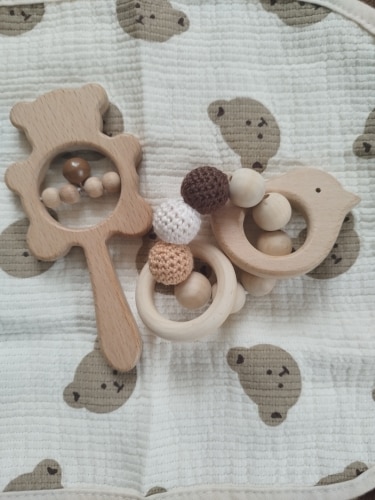 Animal Teething Bracelets for Baby photo review