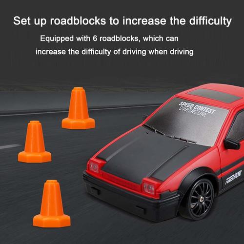 2.4G High Speed 4WD RC Drift Car With GTR Model For Kids