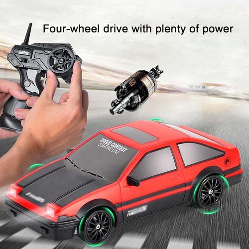 2.4G High Speed 4WD RC Drift Car With GTR Model For Kids