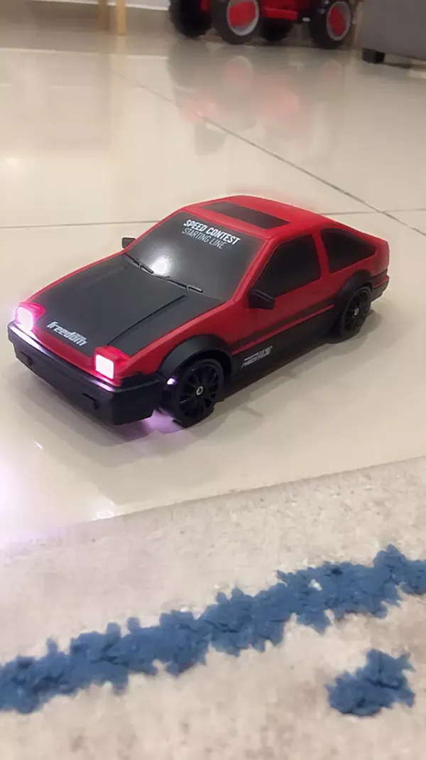 2.4G High Speed 4WD RC Drift Car With GTR Model For Kids photo review