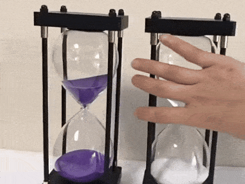 Wooden Hourglass Sand Timer For Home Decor