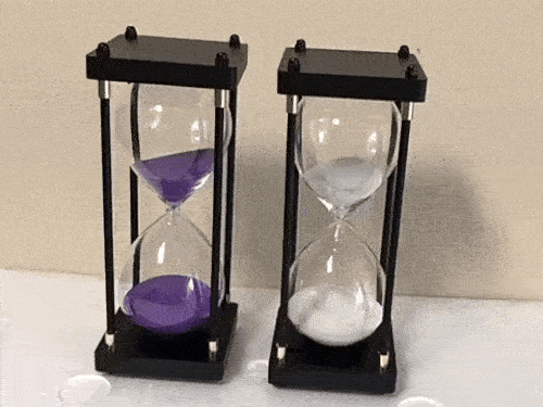 Wooden Hourglass Sand Timer For Home Decor