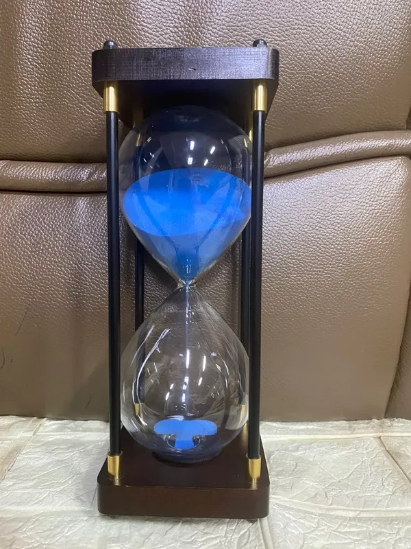 Wooden Hourglass Sand Timer For Home Decor photo review