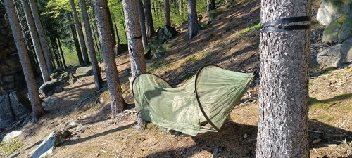 Portable Mosquito Net Pop-Up Hammock for Camping photo review