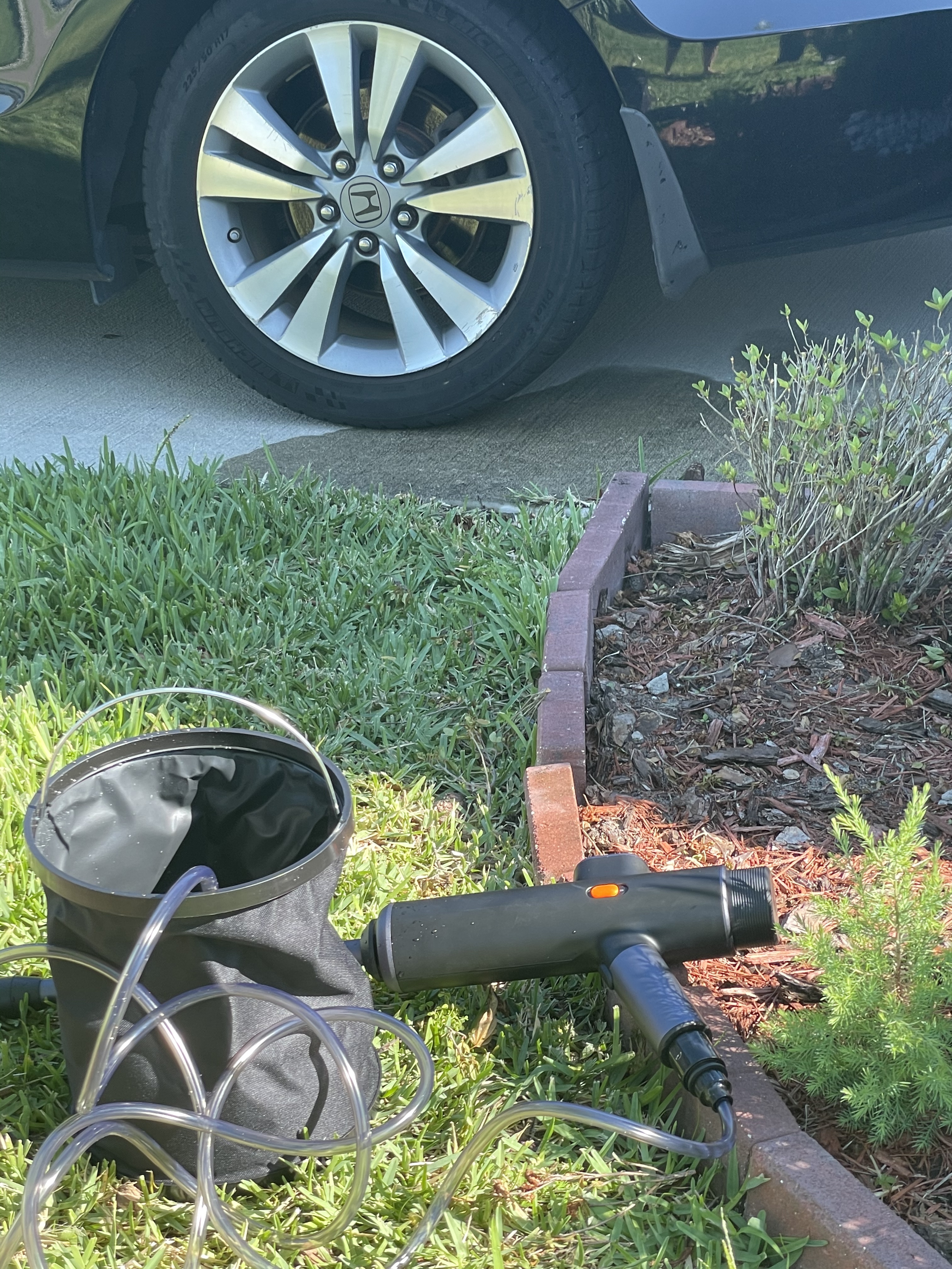 Cordless Battery Powered Pressure Washer Kit Tech photo review