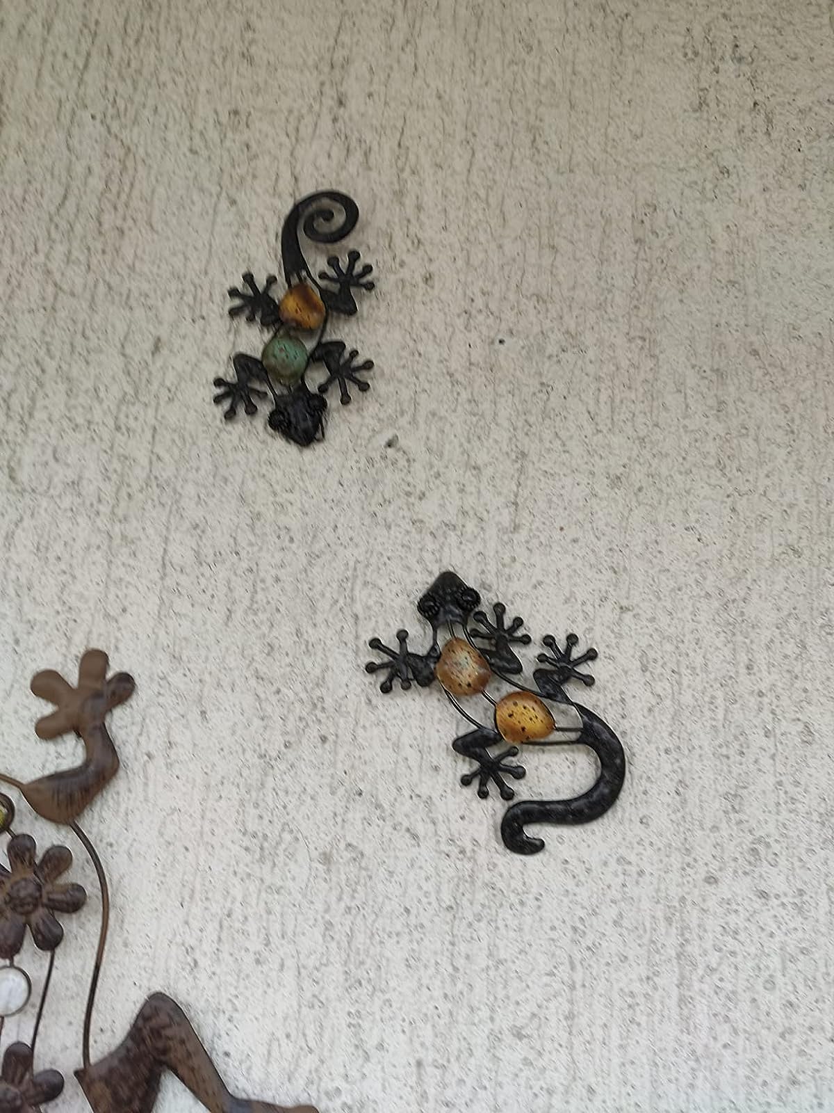 Metal Gecko Wall Decor for Home Decoration photo review