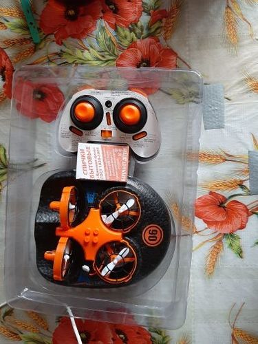 Hovercraft Drone For Air, Land & Water 3-In-1 photo review