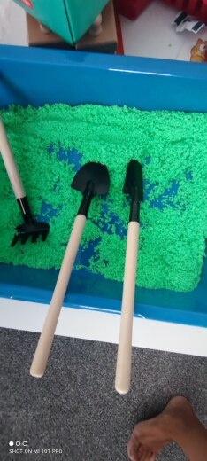 Gardening Potting Tools Wooden Handle Shovel Rake Shovel Multifunctional Household Plant Bonsai Tools photo review