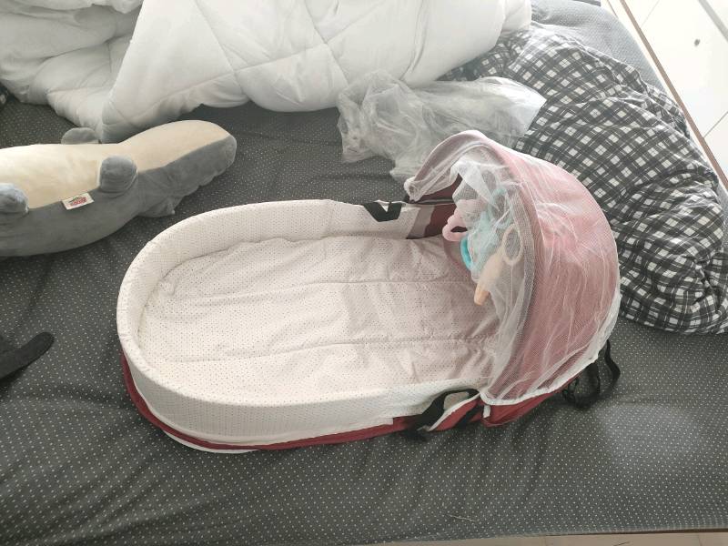 Portable Foldable Basket Bassinet photo review