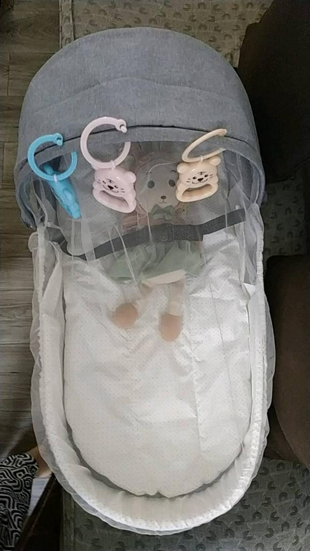 Portable Foldable Basket Bassinet photo review