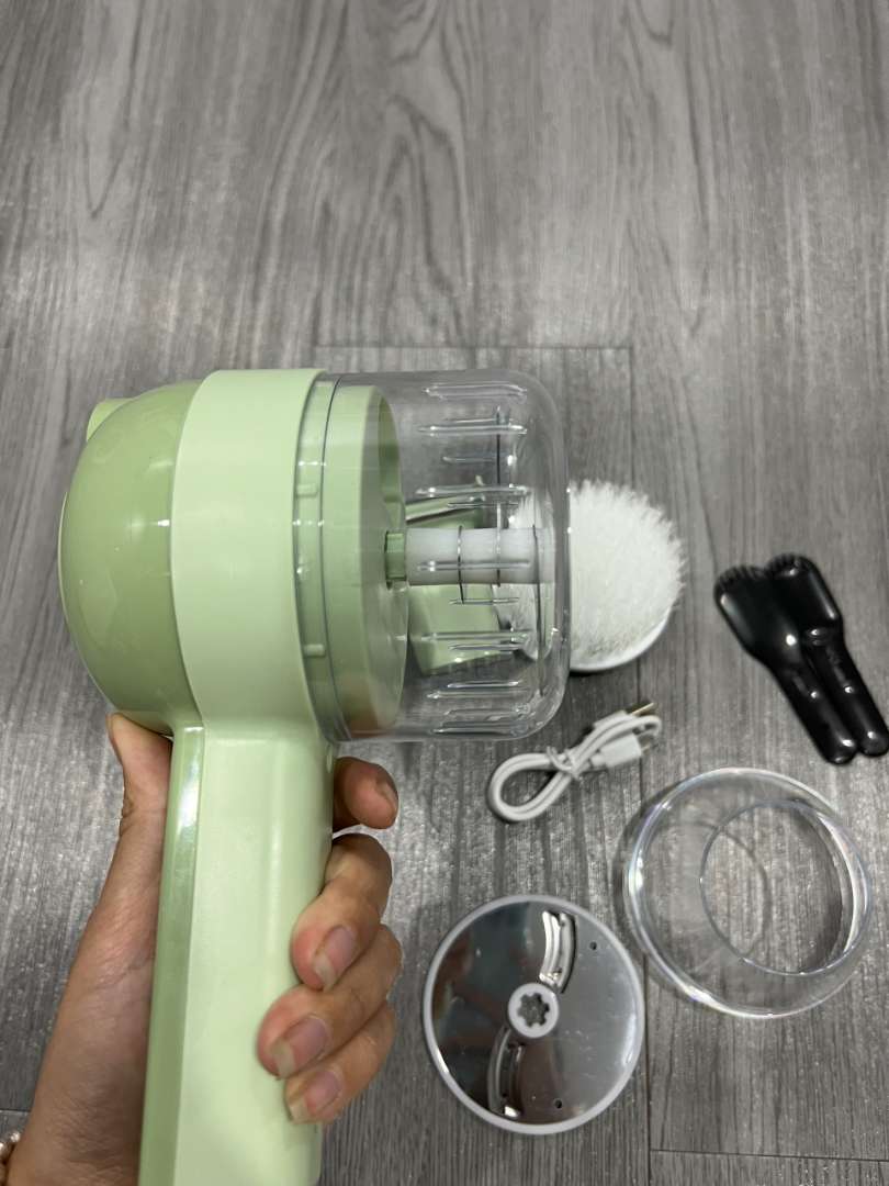 4 In 1 Electric Kitchen Vegetable Cutter photo review