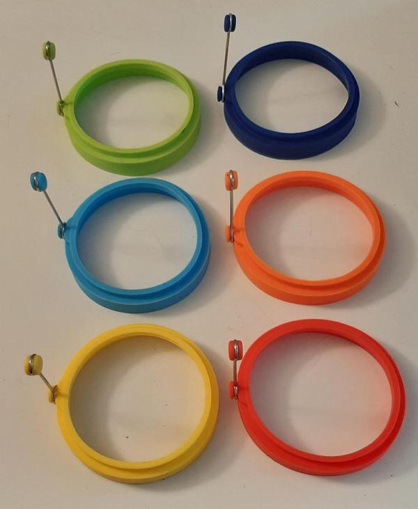 Pack Non-Stick Silicone Egg Ring For Perfect Shaped Eggs photo review