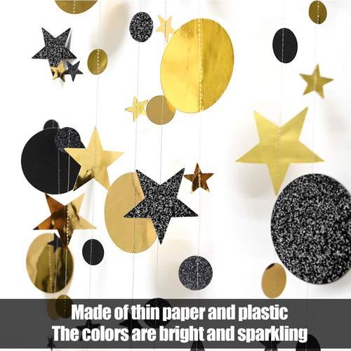 Star Paper Garland for Christmas Trees, Christmas Decorations For Home