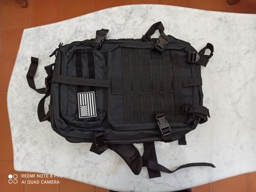 Tactical Backpack, Large Capacity Men's Travel Commuter Backpack photo review