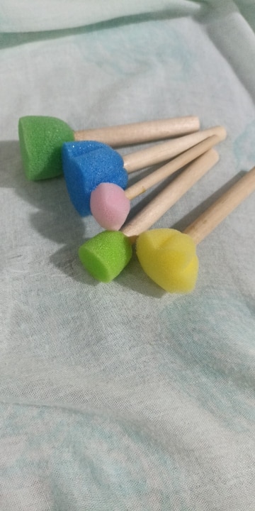 Creative Sponge Brushes for Kids Art Painting photo review