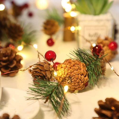 LED Christmas Garland With Lights