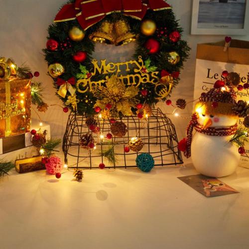 LED Christmas Garland With Lights