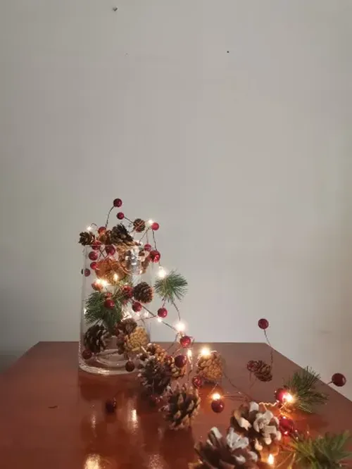 LED Christmas Garland With Lights photo review
