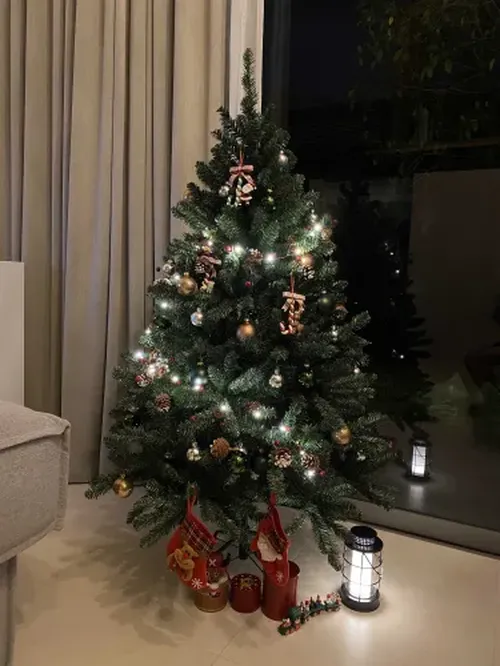 LED Christmas Garland With Lights photo review