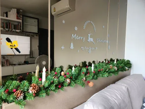 LED Christmas Garland With Lights photo review