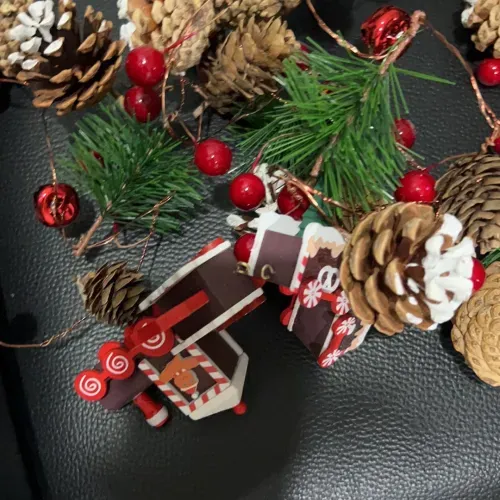 LED Christmas Garland With Lights photo review