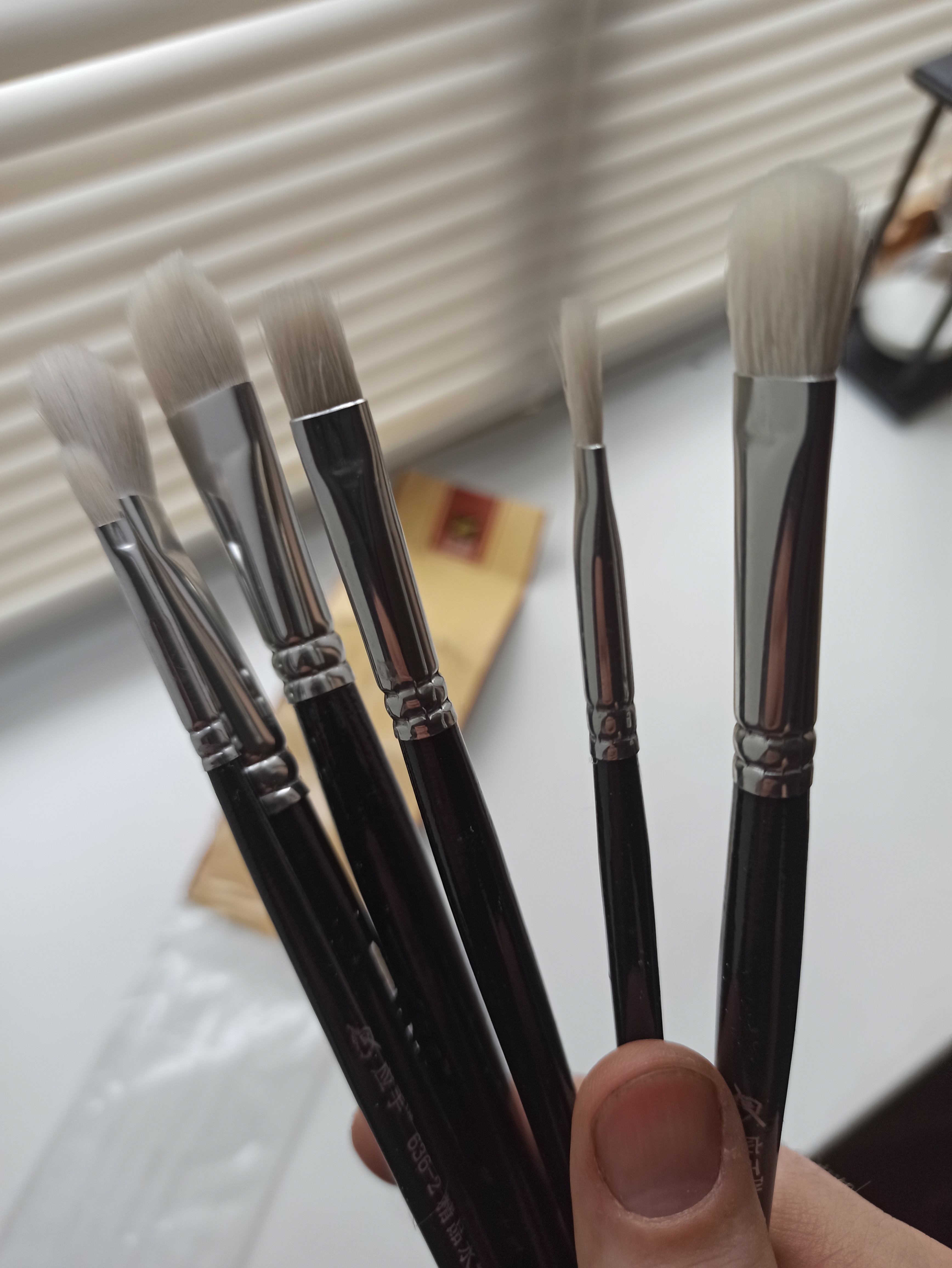 Convenient Multi Size Painting Brush Set photo review
