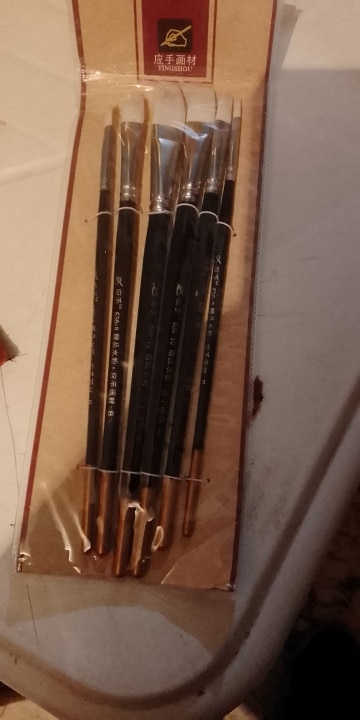 Convenient Multi Size Painting Brush Set photo review