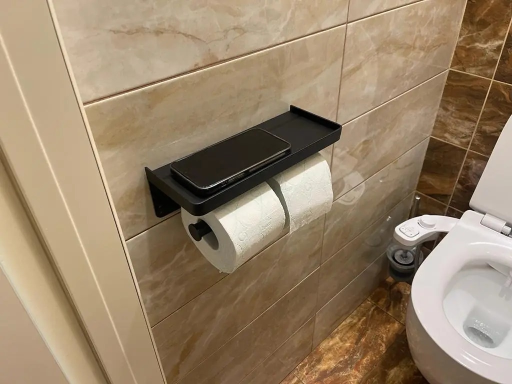 Multipurpose Toilet Paper Box In The Bathroom photo review