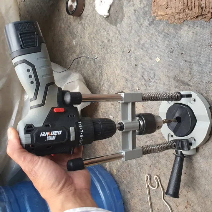 Convenient Angle Adjustable Electric Drill Holder photo review