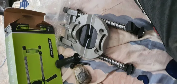 Convenient Angle Adjustable Electric Drill Holder photo review