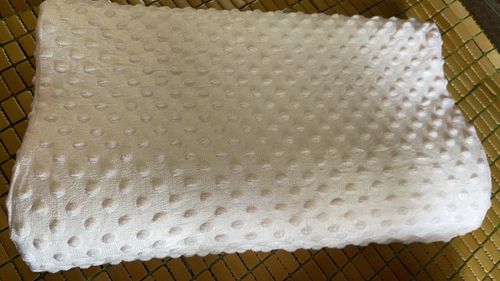 Anti-Snoring Pillow with Memory Foam and Bamboo Fiber photo review