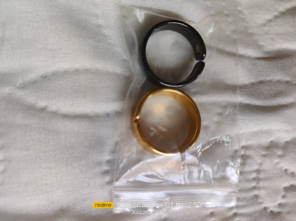 Anti Snoring Device Ring Magnetic Therapy Acupressure Treatment photo review