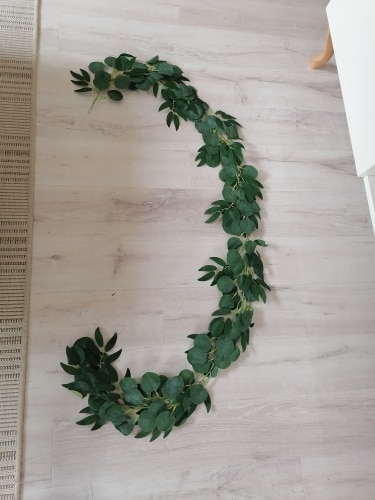 Artificial Eucalyptus Garland for Wedding Arch and Home Decor photo review