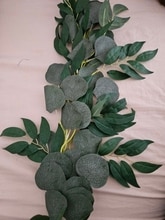 Artificial Eucalyptus Garland for Wedding Arch and Home Decor photo review