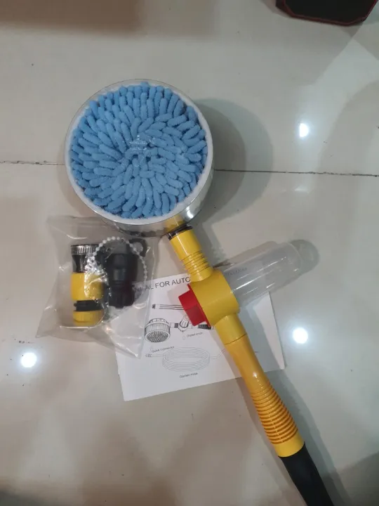 Convenient  Automatic Rotating Car Wash Brush photo review