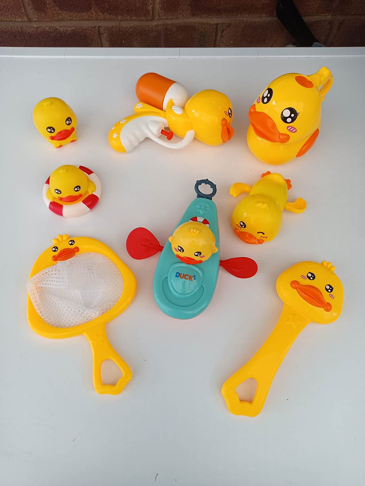 Toy Boat With Cute Duck-Shaped Bathtub For Babies, Convenient photo review