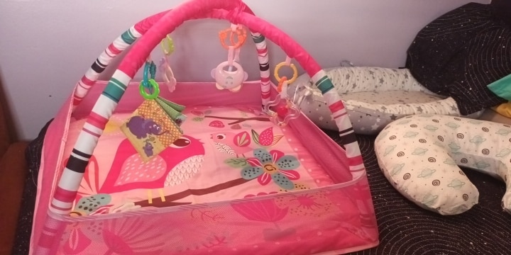 Multifunctional Baby Crawling Mat with Fence for Fitness and Education photo review