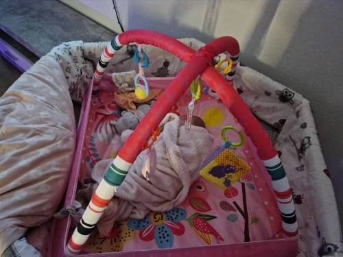 Multifunctional Baby Crawling Mat with Fence for Fitness and Education photo review