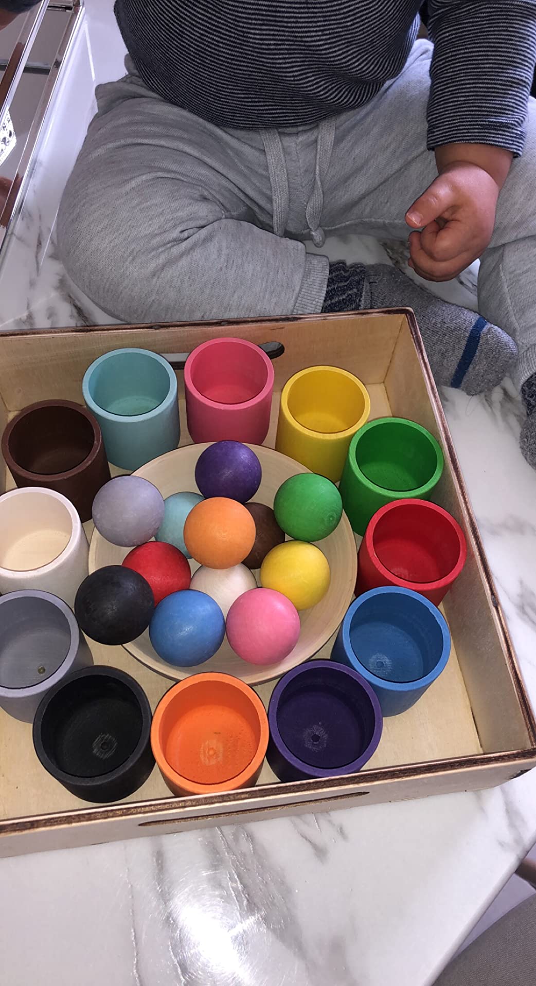Color Classification Balls for Children's Toys photo review