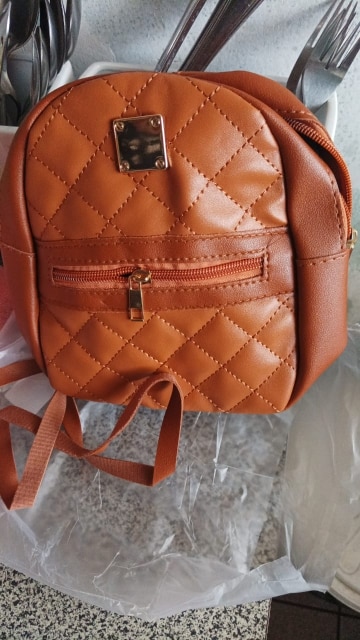 Leather Women's Backpacks - Small, Multi-Functional, Stylish photo review