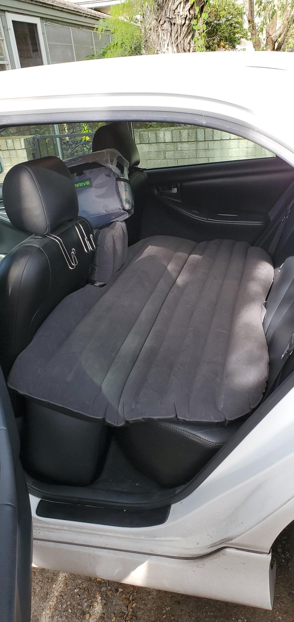 Backseat Inflatable Mattress, Creative And Simple Car Rear Inflatable Bed photo review