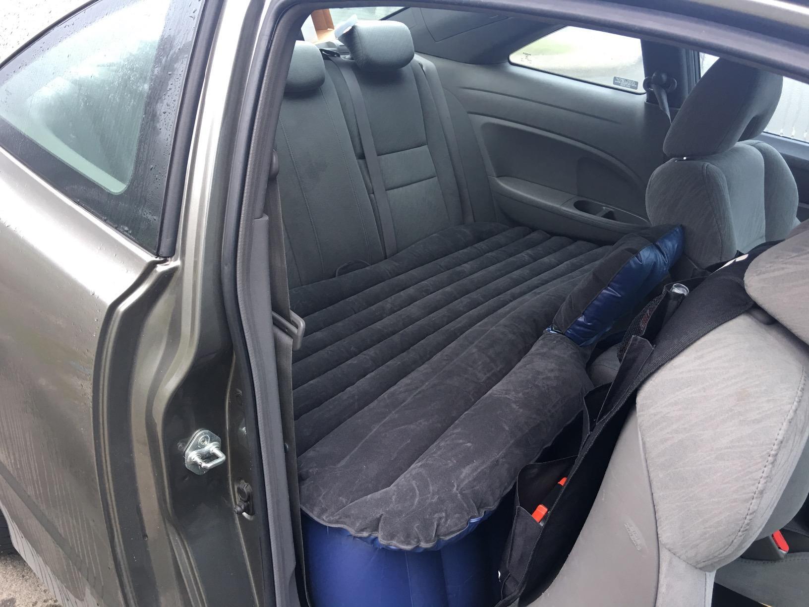 Backseat Inflatable Mattress, Creative And Simple Car Rear Inflatable Bed photo review