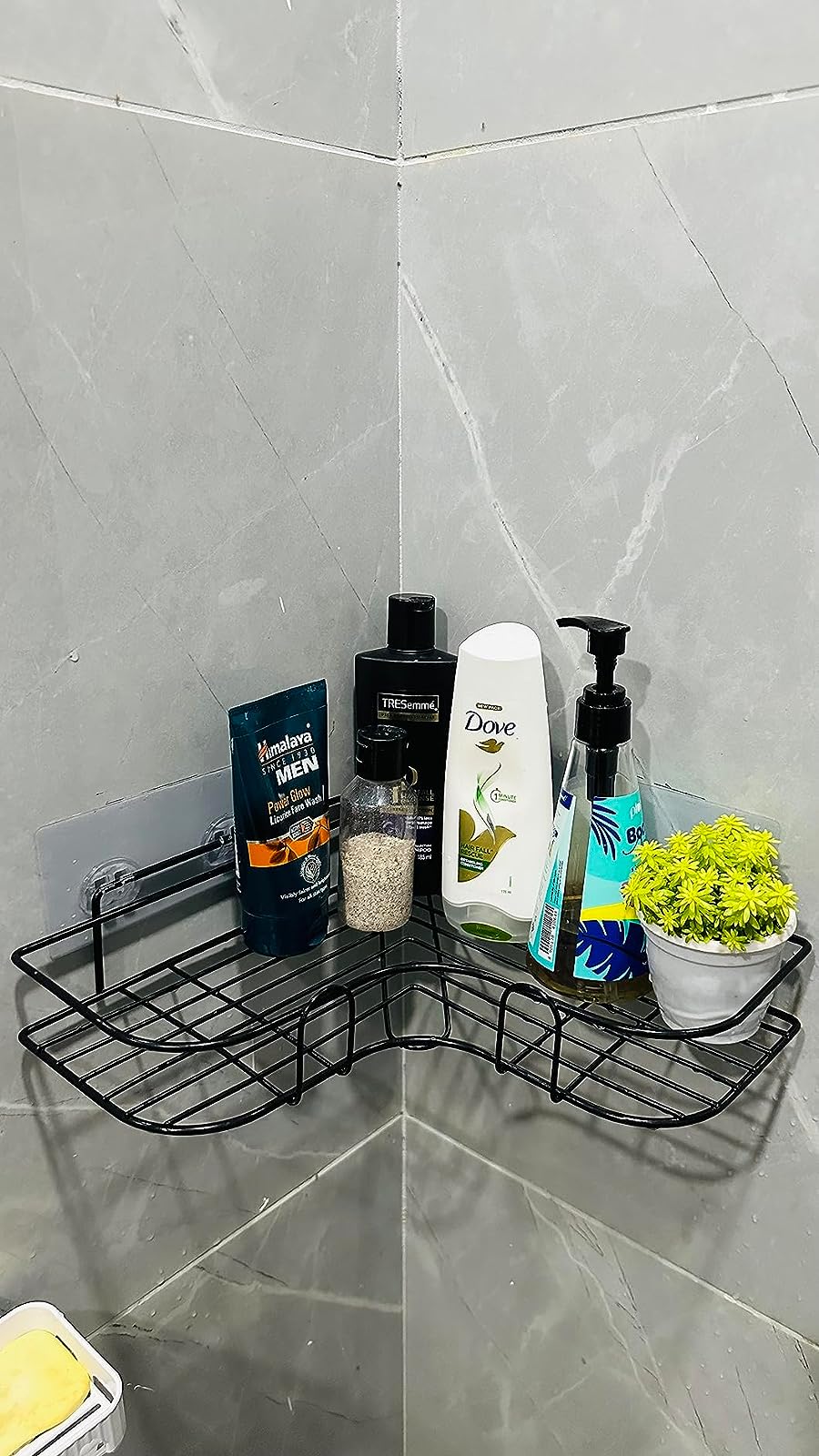 Bathroom Corner Shelves Wall Mounted Convenient Storage photo review
